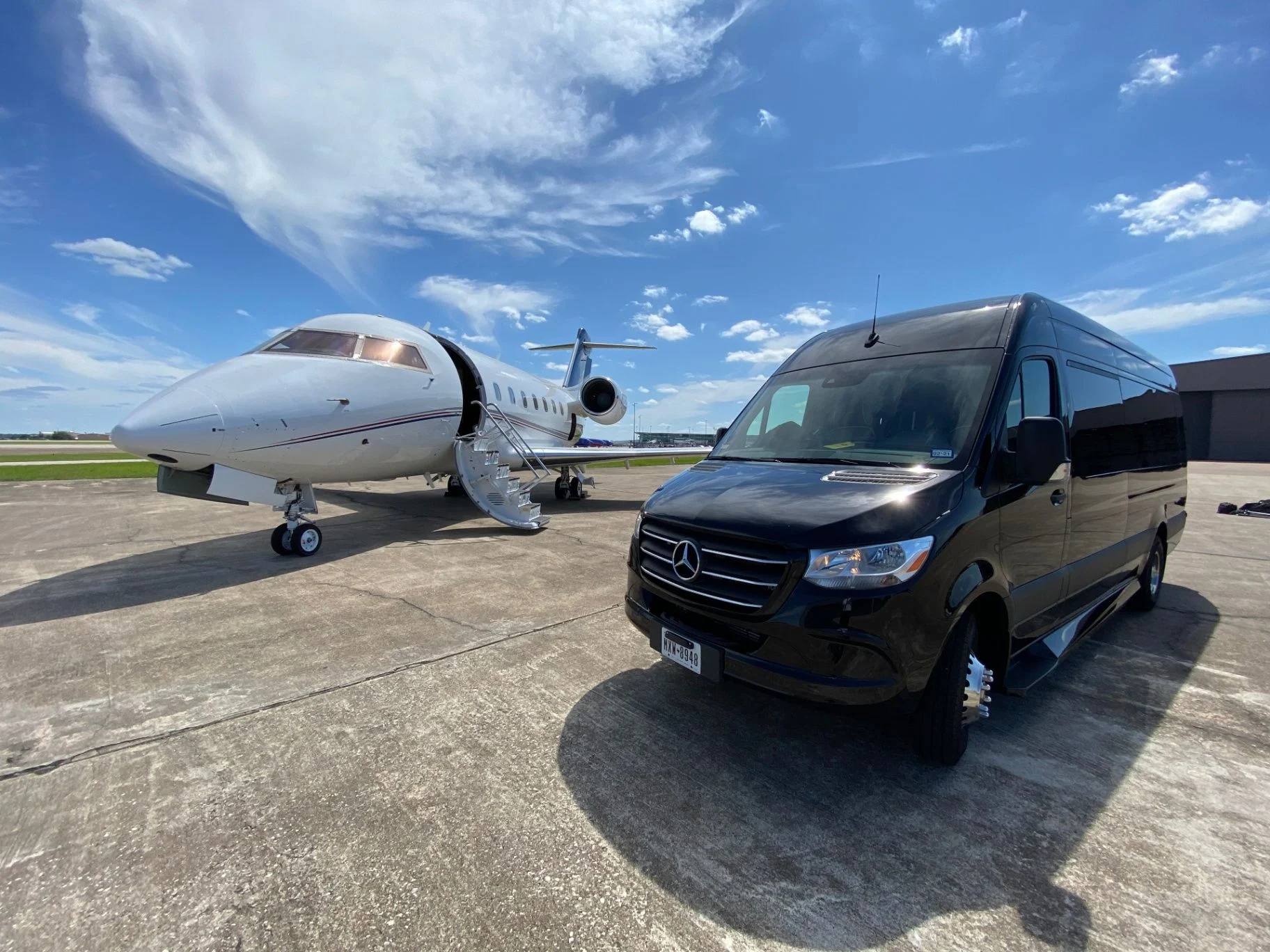CEO JET Sprinter black Mercedes-Benz Sprinter