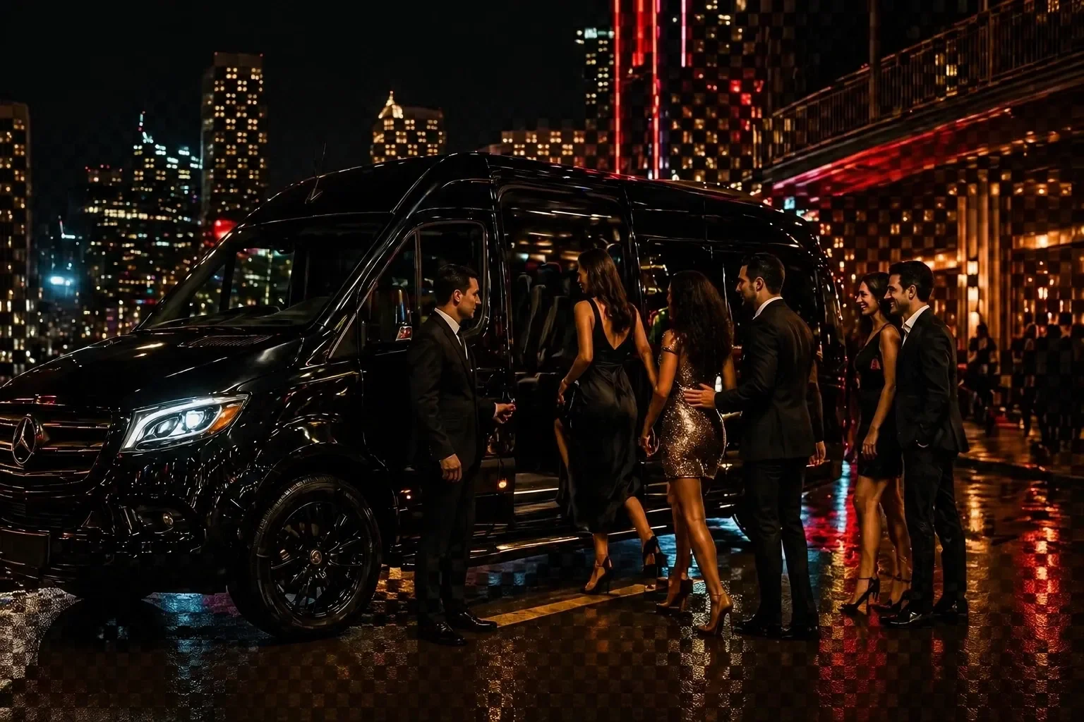 Sprinter Limo black Mercedes-Benz Sprinter